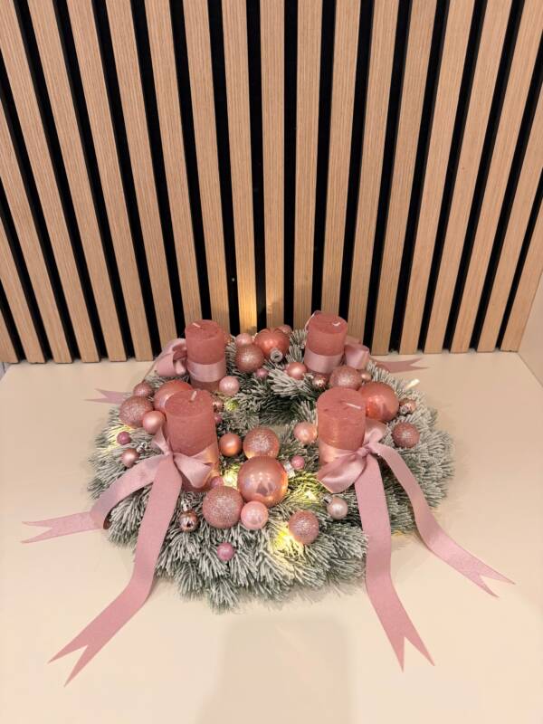 Havas Adventi koszorú 40 cm