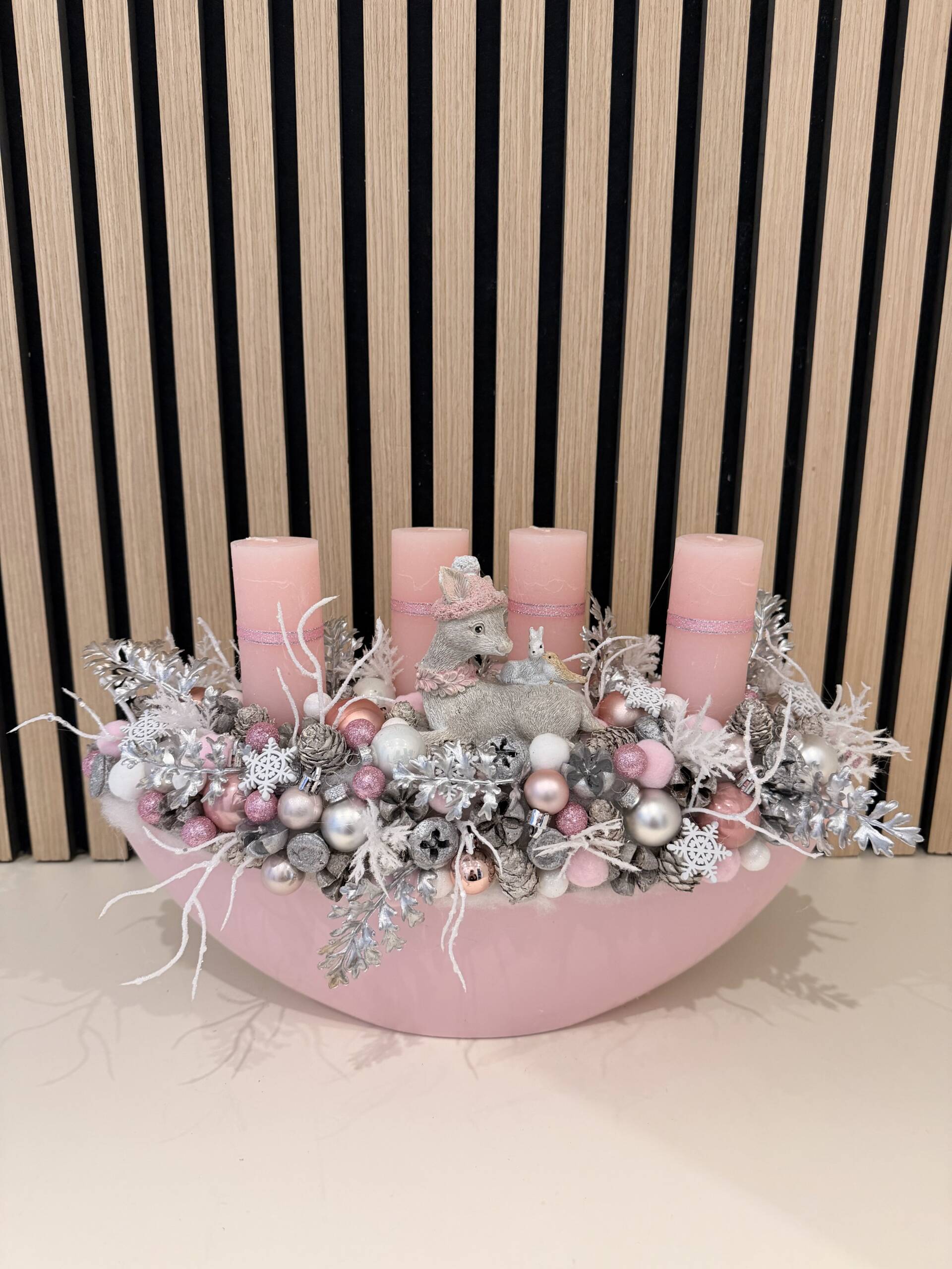 Adventi asztaldísz 40 cm